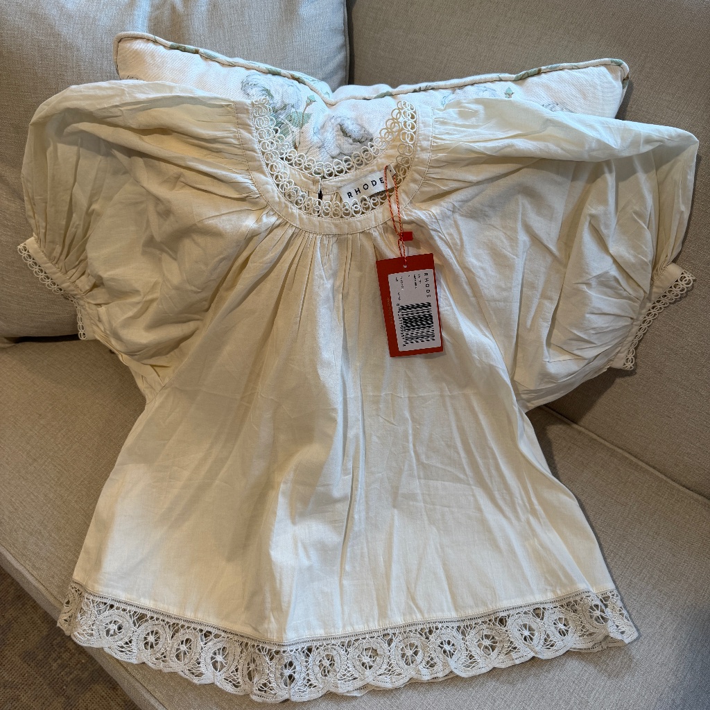 Nwt Rhode ‘Cali’ Top In Macadamia Colour, Size Small
